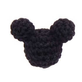 Crochet mouse 'black' 96 in stock 
