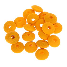 Watercolors Holzlinsen 10mm • 50 Stück 'sunshine' 133 auf Lager
