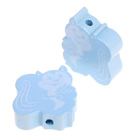 Motif bead squirrel 'baby blue' 783 in stock 