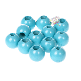 Safety beads 12mm - 25 pieces 'light turquoise' 139 in stock 