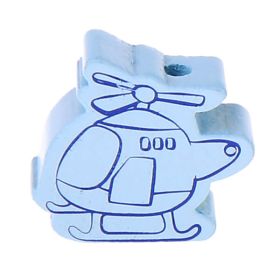 Motivperle Hubschrauber 'babyblau' 411 auf Lager