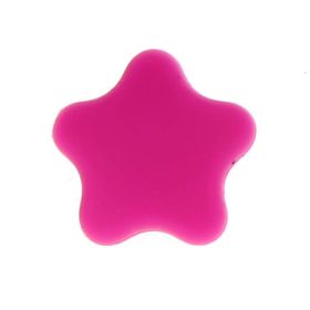 Silikonmotivperle Ministern 'dunkelpink' 65 auf Lager