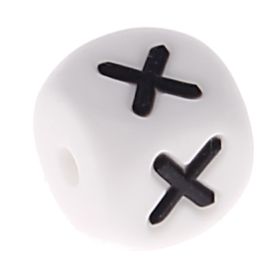 Silikonbuchstaben 10mm 'X' 296 auf Lager