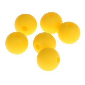 Silicone bead 9mm 'yellow' 166 in stock 