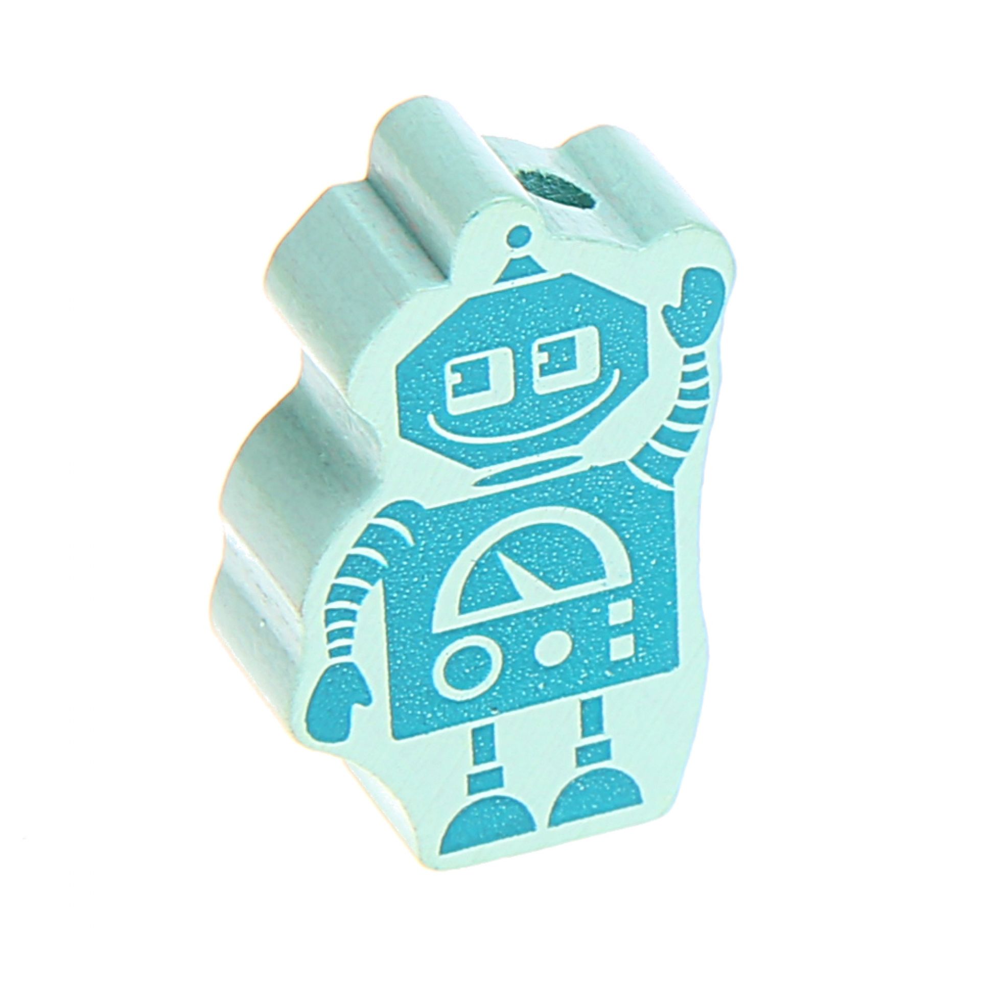 Motivperle Roboter 'mint' 849 auf Lager