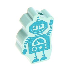 Robot motif bead 'mint' 839 in stock 