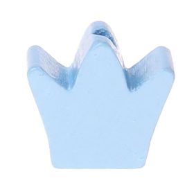 Motivperle Frästeil Krone 'babyblau' 245 auf Lager