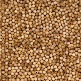 Holzperlen 6mm • 50 Stück 'natur' 0 auf Lager
