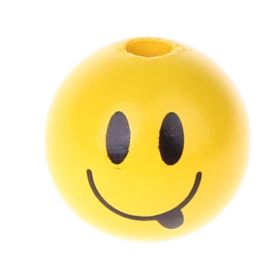 Motivperle Smiley 'frech' 214 auf Lager