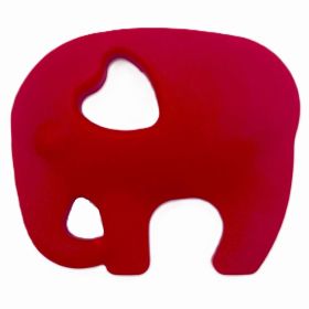 Beißring Elefant 'rot' 25 auf Lager