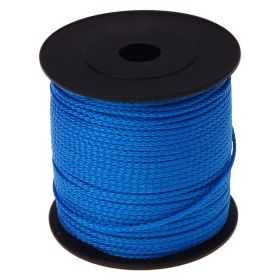 Kordel PP-Polyester Ø 1,5 mm • 100 Meter Rolle 'mittelblau' 10 auf Lager