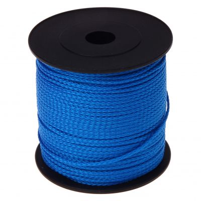 PP-Polyester-Kordel Ø 1,5mm • 1 Meter 'mittelblau' 1265 auf Lager