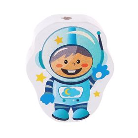 Motivperle Astronaut 'mint' 28 auf Lager