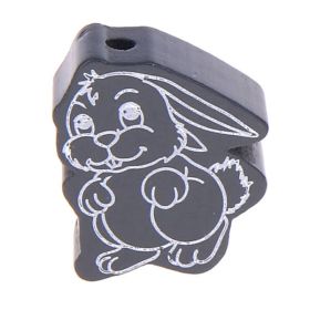 Motif bead rabbit II 'gray' 412 in stock 