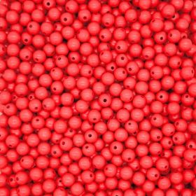 Pastellfarben Holzperlen 10mm • 50 Stück 'pastellrot' 21 auf Lager