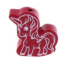 Motivperle Einhorn II 'bordeaux' 448 auf Lager