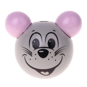 3D Motivperle Maus 'rosa' 579 auf Lager