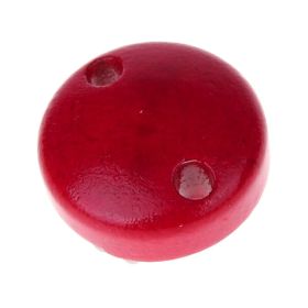 Schnullerclip mini / Holzclip Ø30mm 'bordeaux' 677 auf Lager