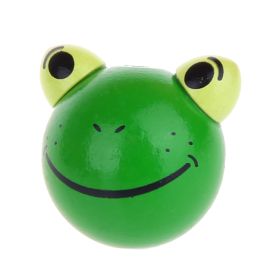 3D frog motif bead 'lemon' 349 in stock 