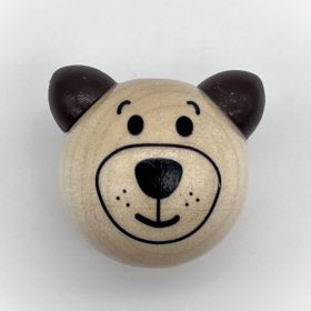 Motivperle 3D Bärchen II 'braun' 500 auf Lager