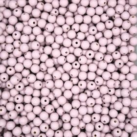 Pastellfarben Holzperlen 10mm • 50 Stück 'pastellrosa' 109 auf Lager