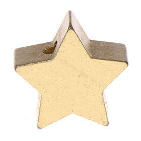 Motif bead star mini 'gold' 1093 in stock 