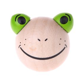 Motivperle 3D Frosch 'natur' 1182 auf Lager