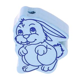 Motif bead rabbit II 'baby blue' 0 in stock 