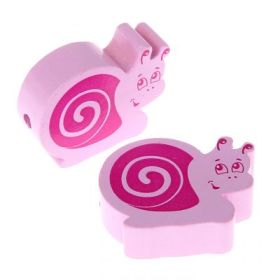 Motif bead snail 'pink' 341 in stock 