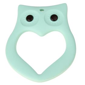 Owl teething ring 'mint' 0 in stock 