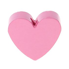 Heart motif bead (mini) 'baby pink' 1649 in stock 