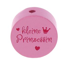 Motivperle Scheibe kleine Prinzessin 'babyrosa' 0 auf Lager