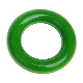 Wooden ring / grasping toy mini - 3,6cm 'green' 1236 in stock 