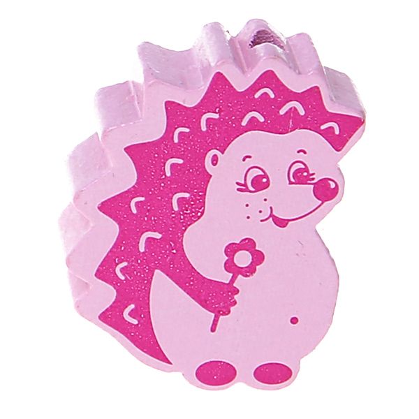 Motivperle Igel 'rosa' 1755 auf Lager
