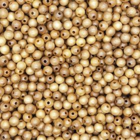Wooden beads mother-of-pearl 10mm - 50 pieces 'nature' 138 in stock 