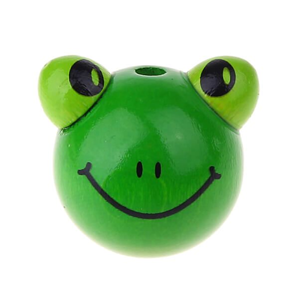 Motivperle 3D Frosch II Abverkauf 'gelbgrün' 0 auf Lager