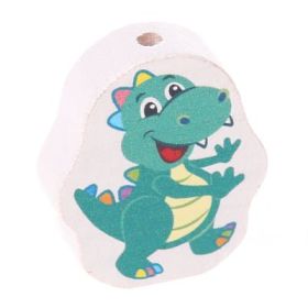 Motivperle Dino 'grün' 44 auf Lager