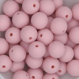 Silikonperle 12mm 'rosa' 23 auf Lager