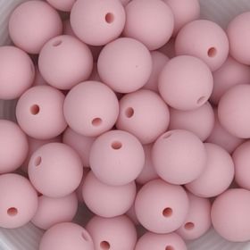 Silikonperle 12mm 'rosa' 105 auf Lager