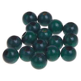 Wooden beads 10mm - 50 pieces 'dark green' 113 in stock 