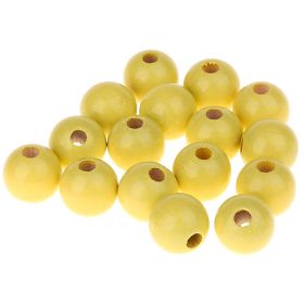 Safety beads 12mm - 25 pieces 'pastel yellow' 197 in stock 