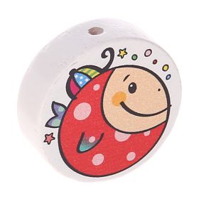 Fish motif bead disc 'red' 0 in stock 