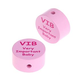 Motivperle Scheibe VIB Very Important Baby 'rosa' 1128 auf Lager