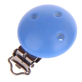 Holzclip SALE/ANGEBOT 'babyblau' 216 auf Lager