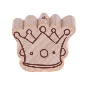 Crown II motif bead 'raw' 480 in stock 