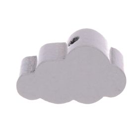 Cloud motif bead 'light gray' 1313 in stock 