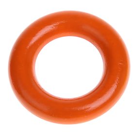 Wooden ring / grasping toy mini - 3,6cm 'mandarin' 535 in stock 