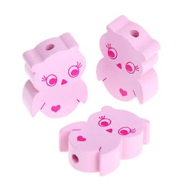 Motivperle Eule II 'rosa' 273 auf Lager
