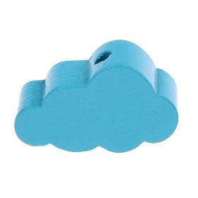 Cloud motif bead 'light turquoise' 1394 in stock 