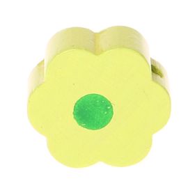 Flower dot motif bead 'lemon' 0 in stock 